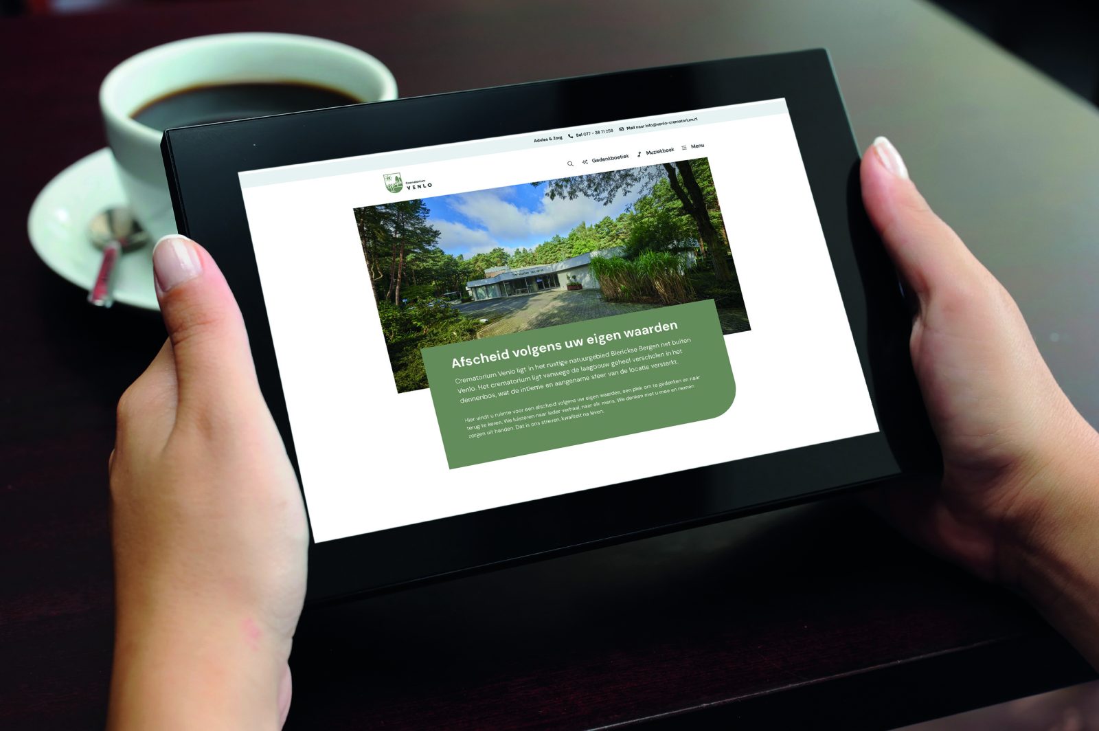 Nieuwe website